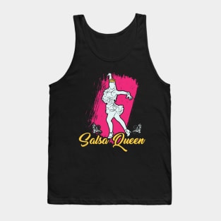 Salsa Dancing Gift " Salsa Queen " Tank Top